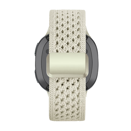 Bandz Bracelet nylon Vintage Samsung Galaxy Watch 8 Classic (lumière stellaire)