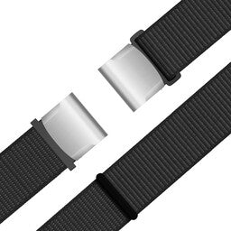Bandz Bracelet nylon loop Garmin Instinct 3 - 45mm (noir)