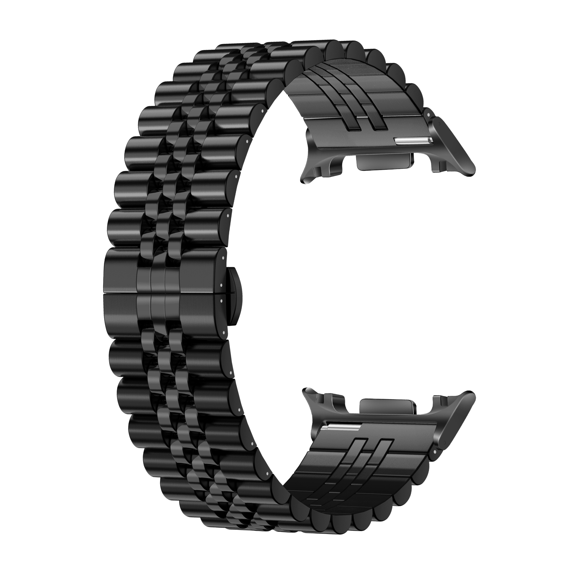 Bracelet acier Jubilee Samsung Galaxy Watch 8 Classic (noir)