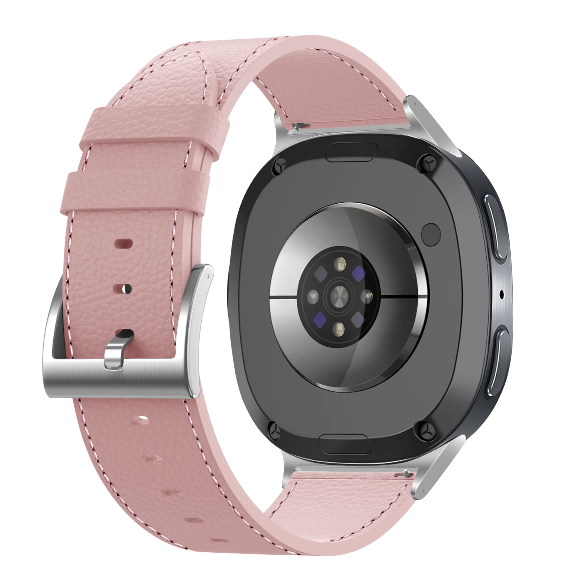 Bracelet cuir Samsung Galaxy Watch 8 - 40mm (rose)