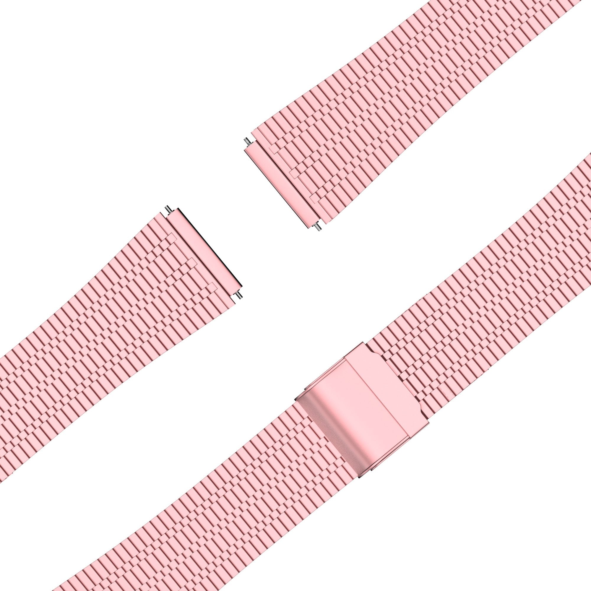Bandz Bracelet acier réglable Garmin Approach S12 (rose)