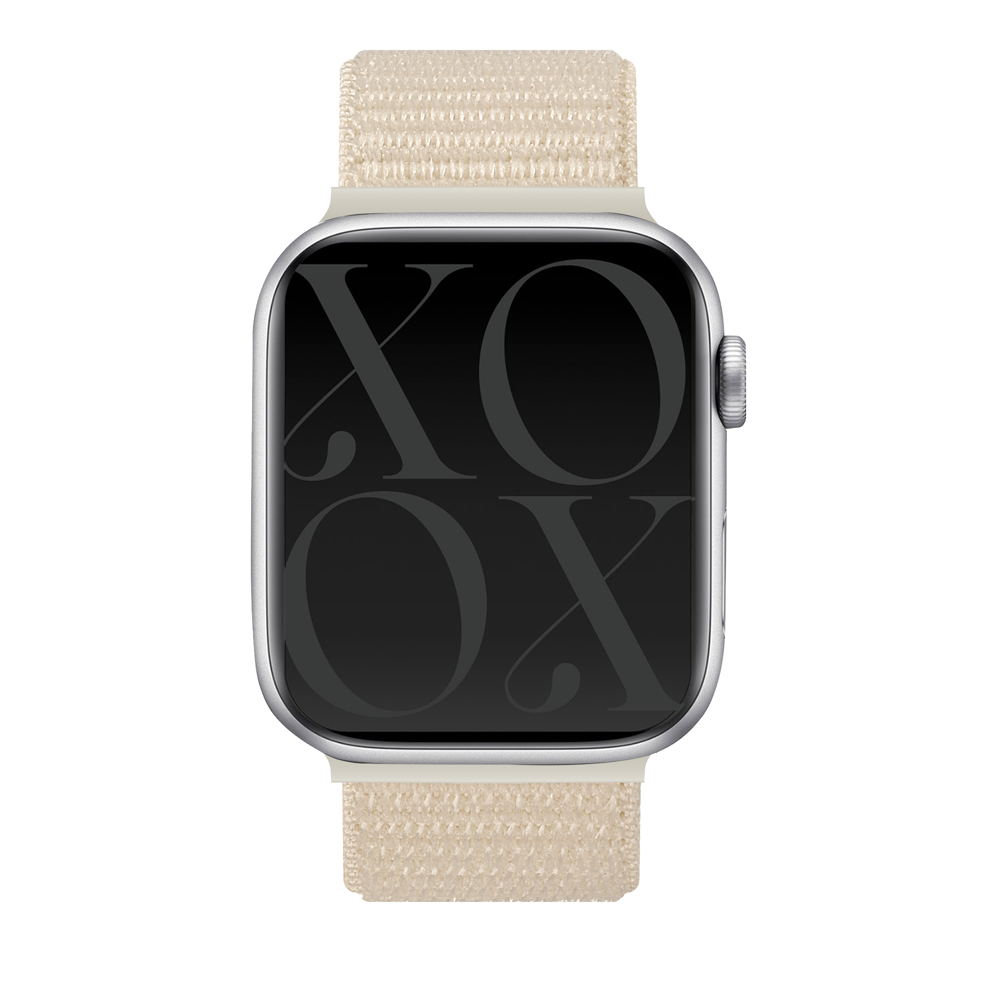 Bracelet nylon xoxo Wildhearts Apple Watch (pêche)