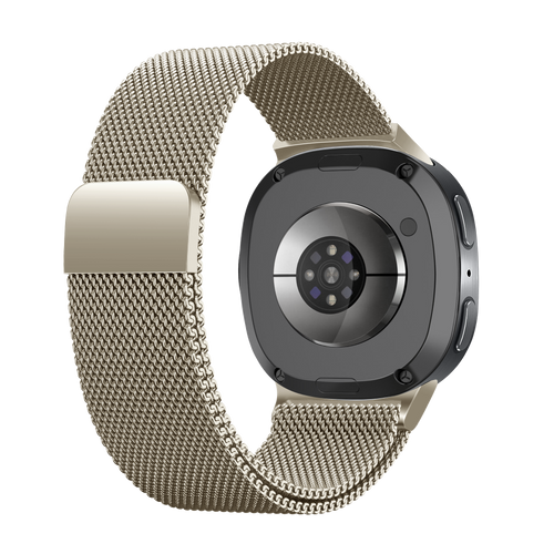Bracelet milanais Samsung Galaxy Watch 8 - 44mm (retro doré)