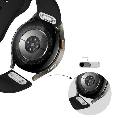 Bandz Bracelet sport 'Easy fit' Amazfit Balance 2 (noir)