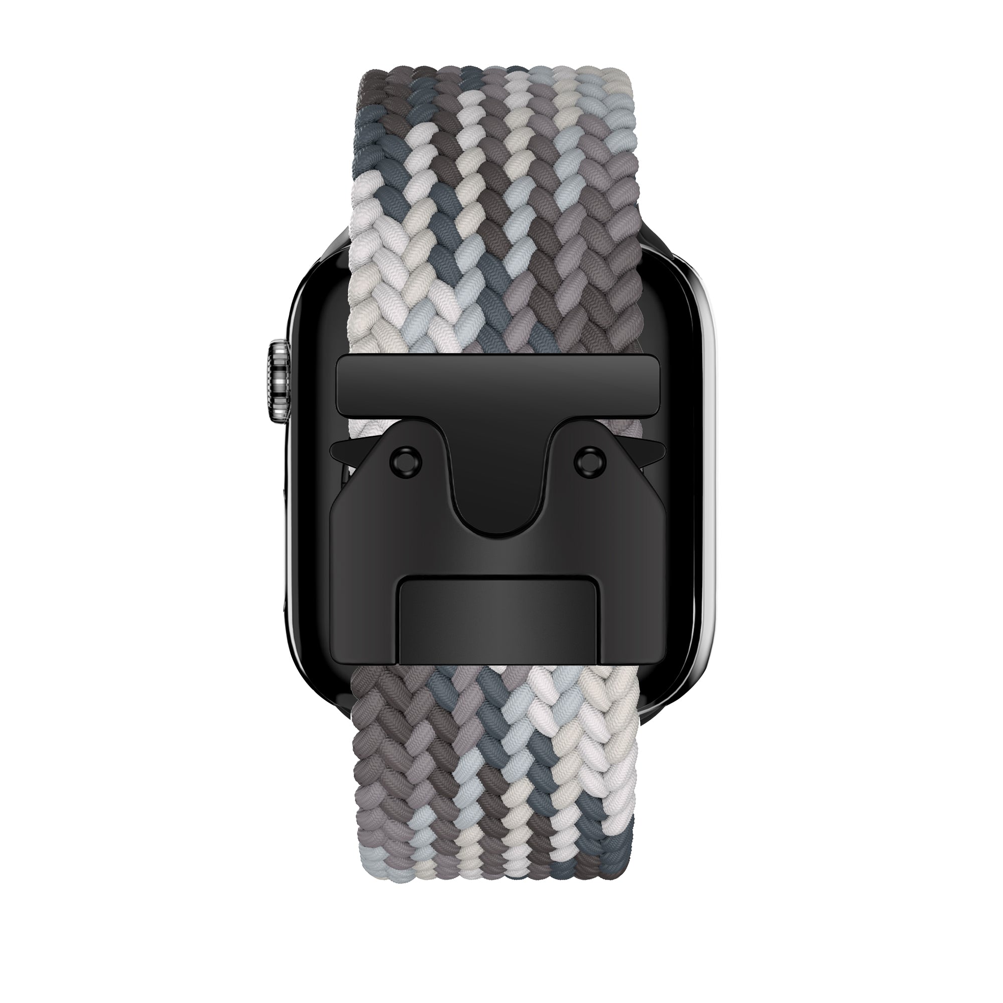 Bandz Apple Watch Braided Nylon Strap with P-Buckle (Slate)