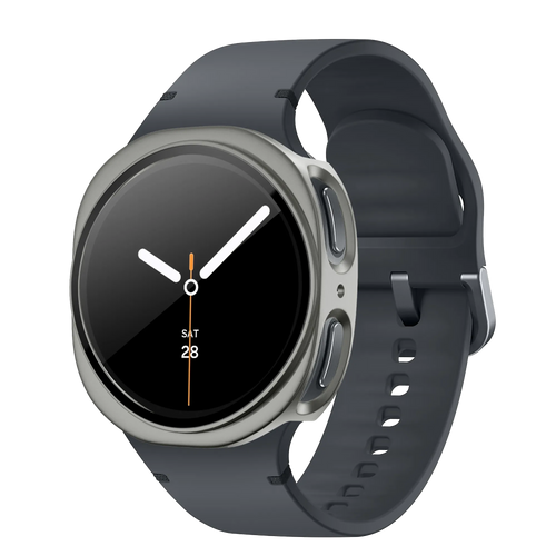 Bandz Coque PC avec verre Samsung Galaxy Watch 8 - 44mm (titane doré)