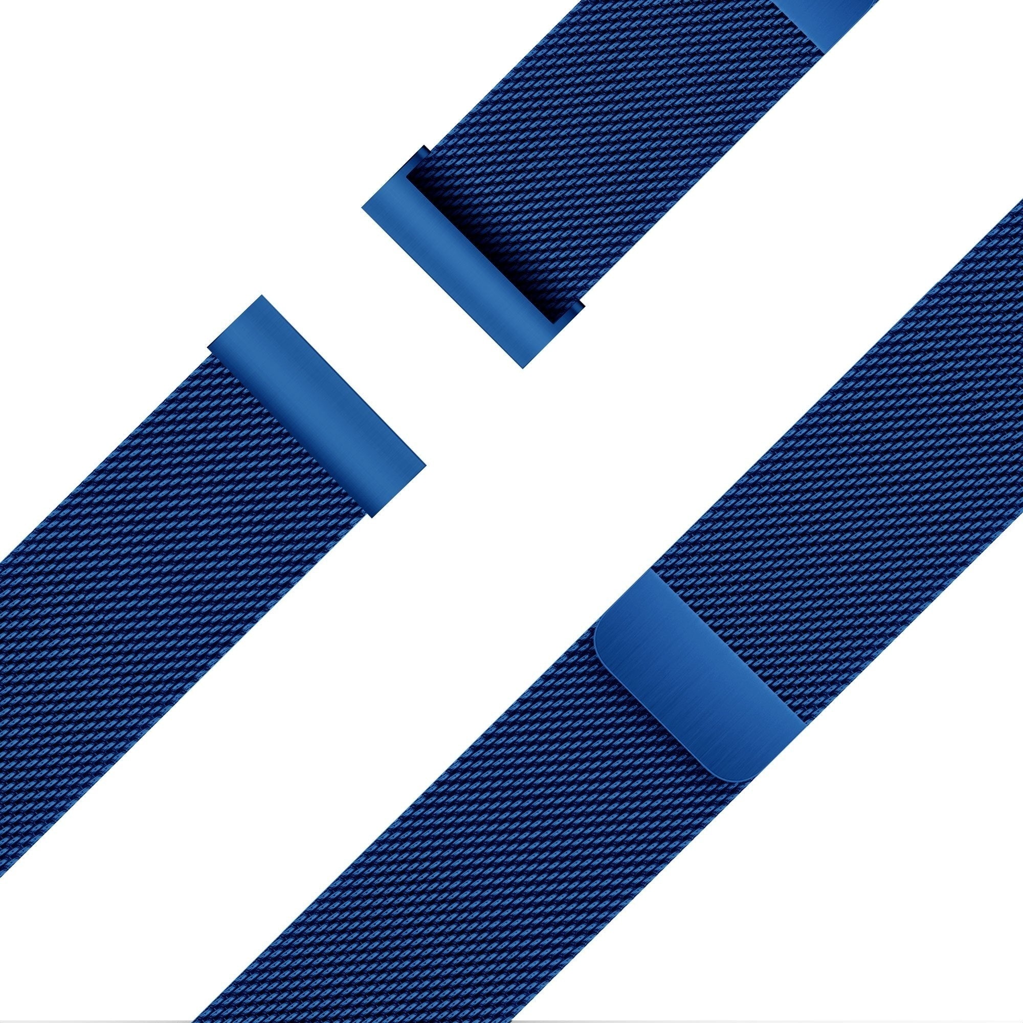 Bandz Amazfit Active 2 Milanese Loop Strap (Blue)
