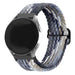Bracelet tissée réglable Samsung Galaxy Watch 4 40mm (noir/blanc)
