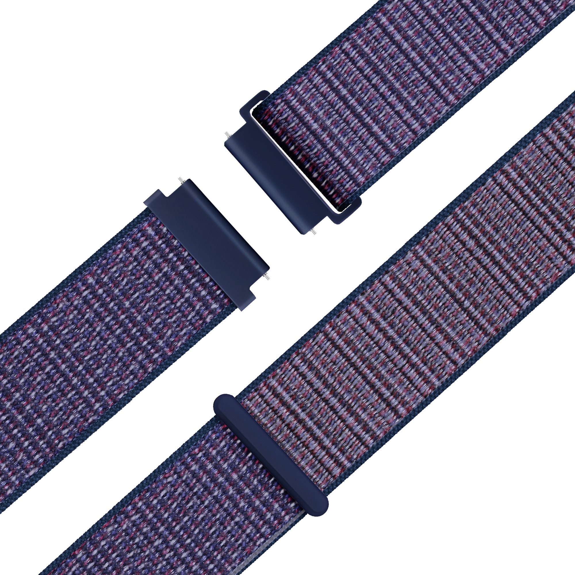 Bandz Bracelet nylon Loop Garmin Vivoactive 4 (bleu indigo)