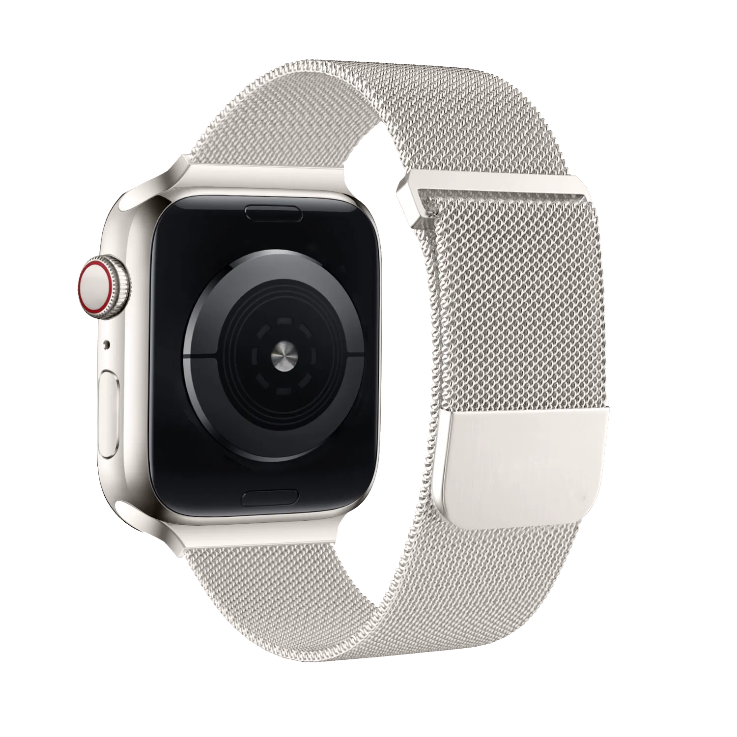 Bandz Apple Watch Milanese Loop Strap (Starlight)