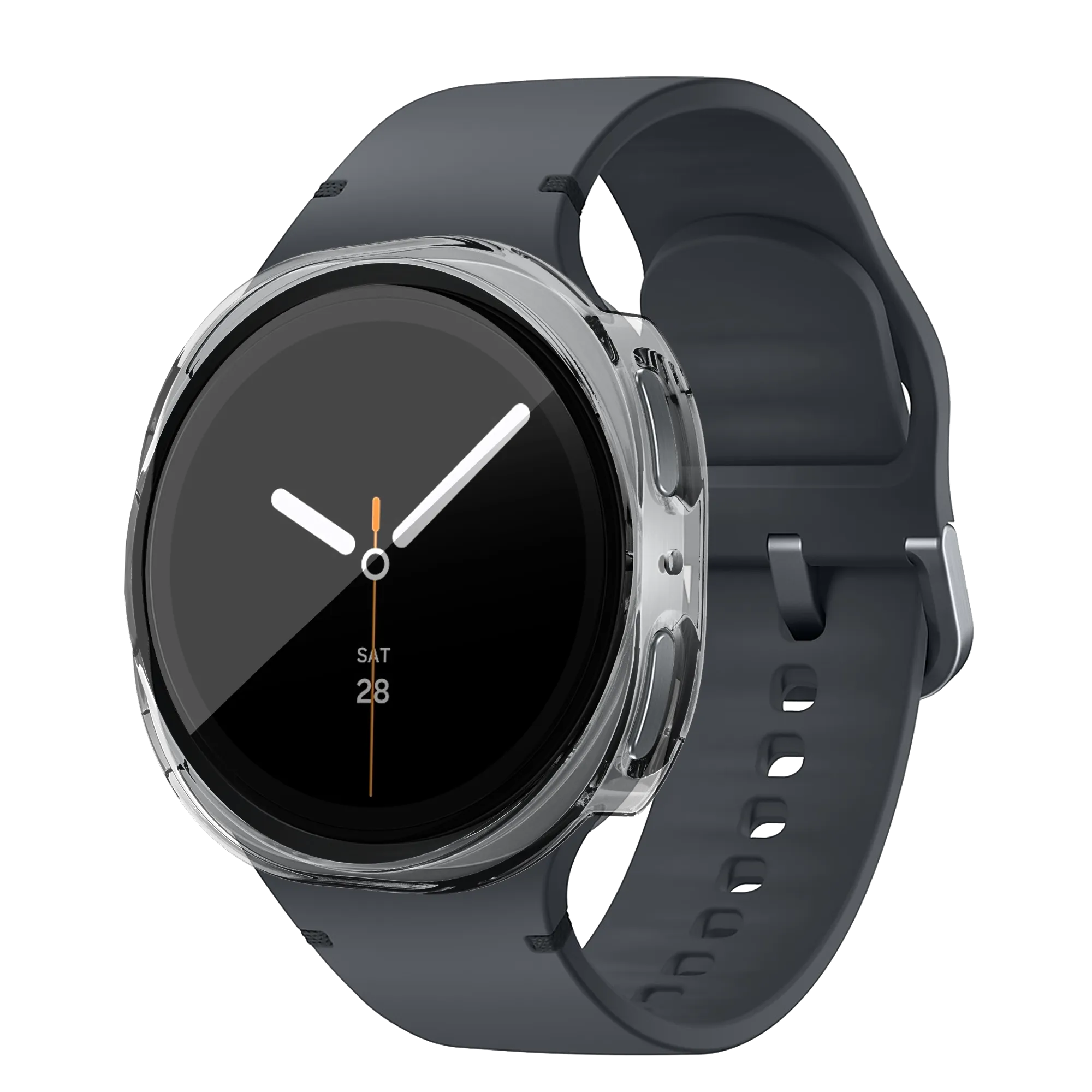 Bandz Coque PC avec verre Samsung Galaxy Watch 8 - 40mm (transparent)