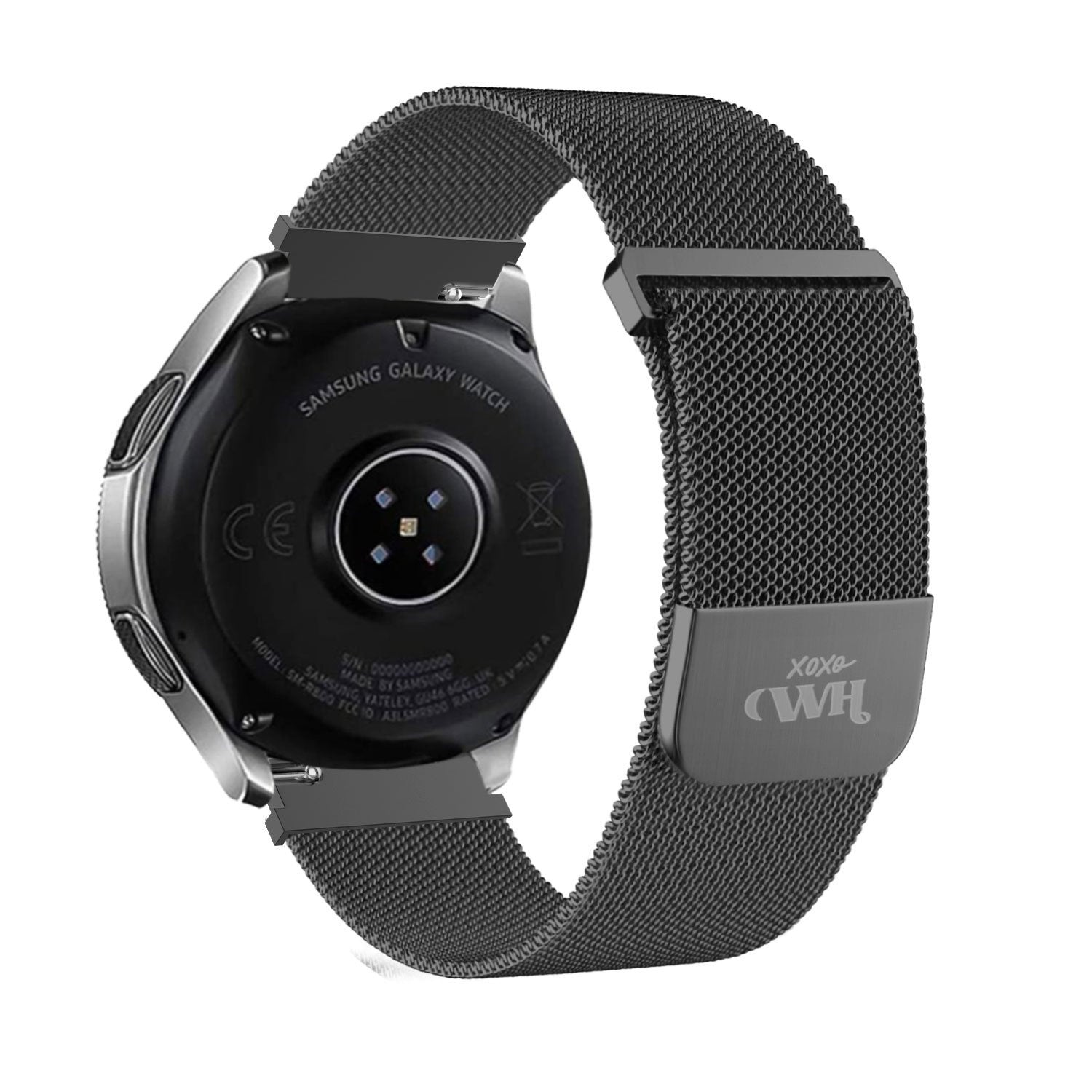 Bracelet milanais xoxo Wildhearts Samsung Gear S3 (noir)