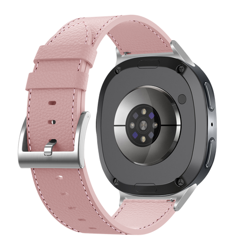 Samsung Galaxy Watch 8 - 44mm Leather Grain Strap (Pink)