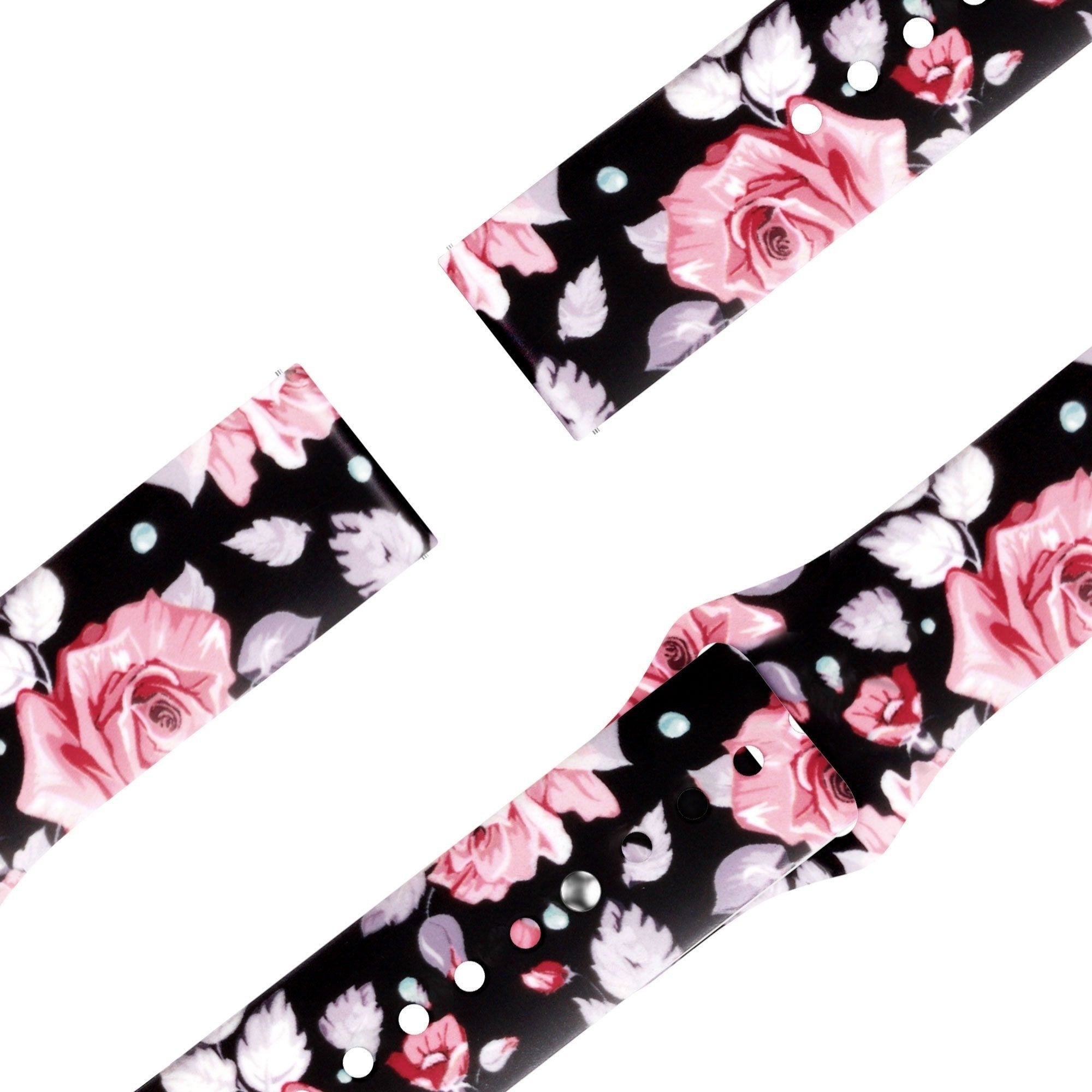 Bandz Bracelet silicone 'fleurs' Coros Pace 2 