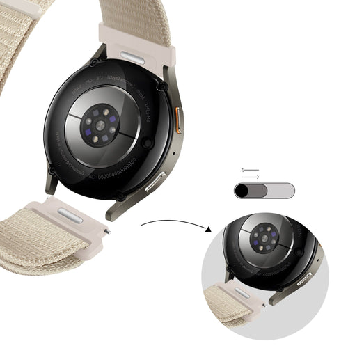 Bandz ICE Smart 3.0 Round 1.20 Nylon Strap 'Easy fit' (Starlight)