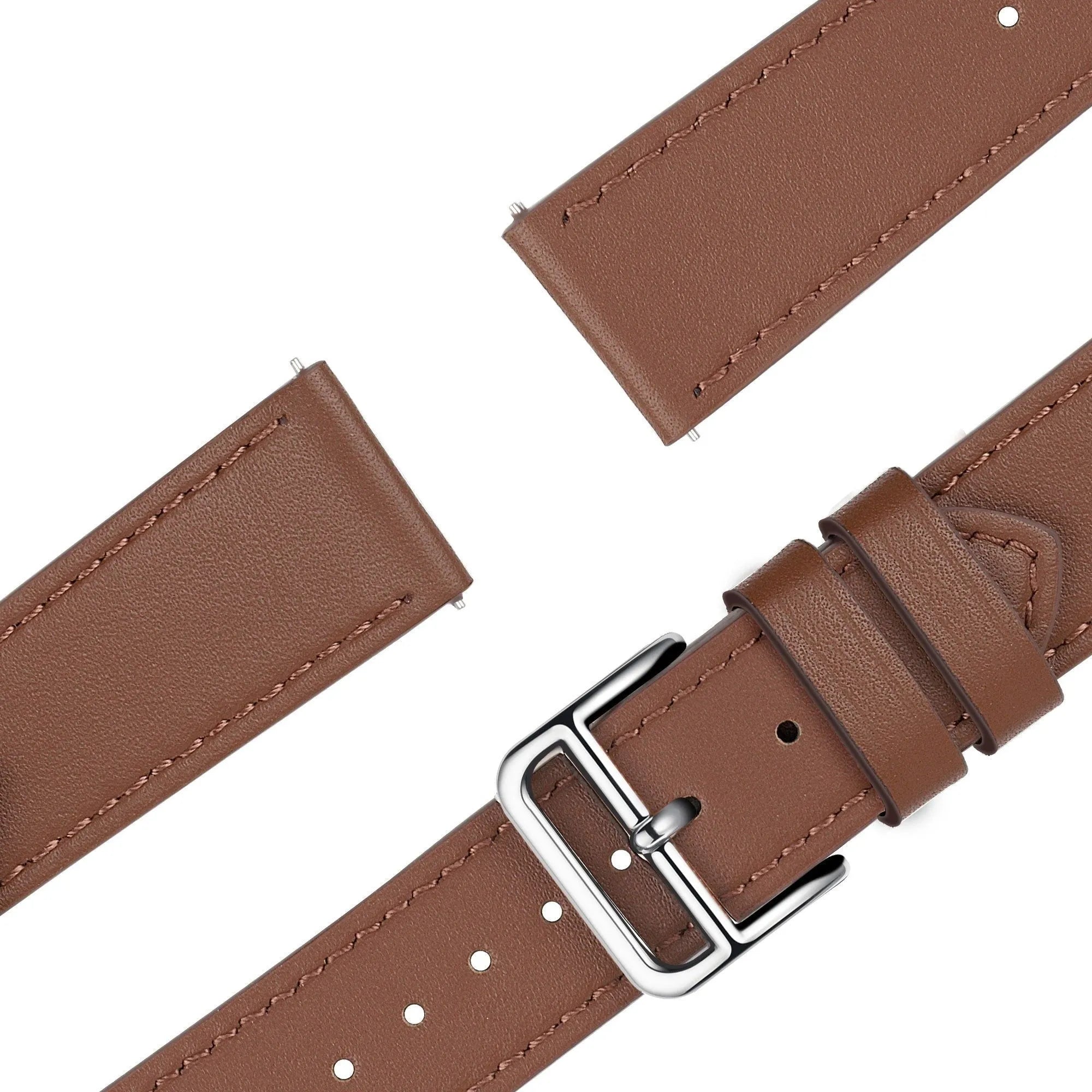Bandz Bracelet cuir 'Deluxe' Coros Pace 3 (marron)