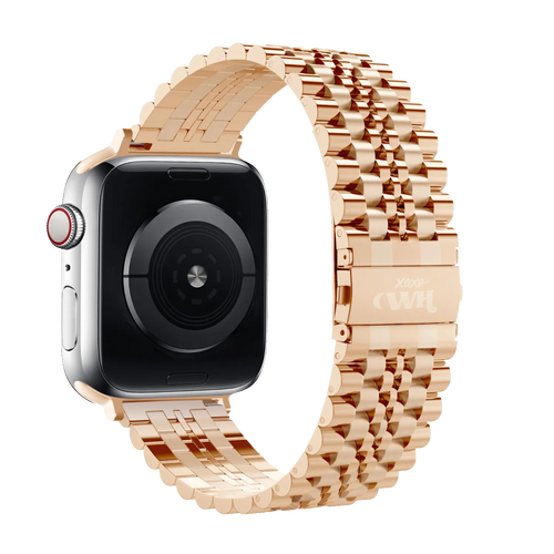 Bracelet acier xoxo Wildhearts Apple Watch (rose/doré)