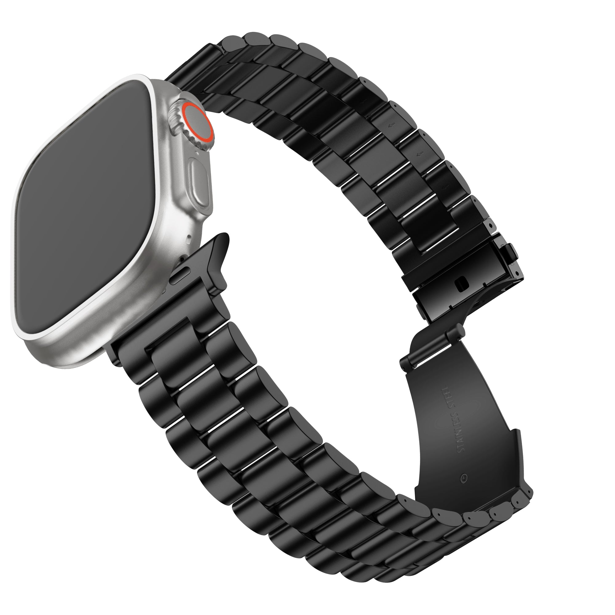 BALR Bracelet titane Apple Watch (noir)