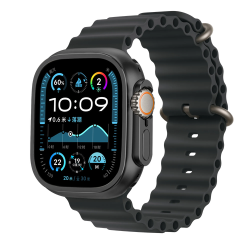 Bandz Coque métallique Apple Watch Ultra - 49mm (noir)