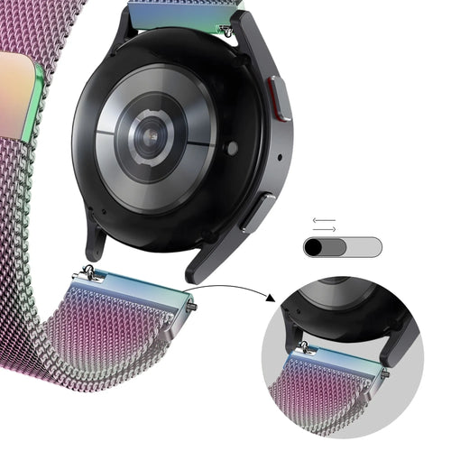 Bandz Bracelet milanais 'Loop' Levowatch Tiny (nacré)
