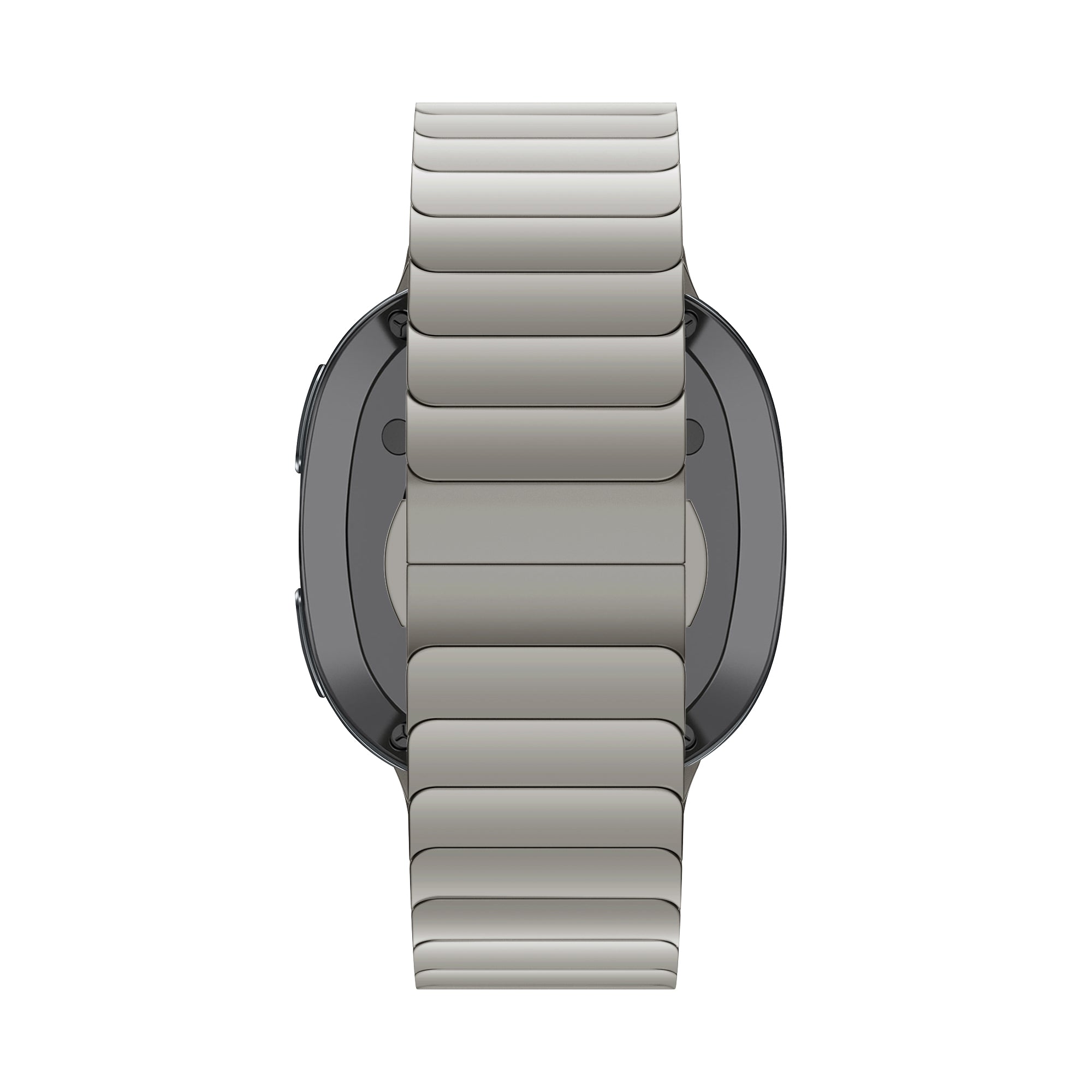 Bandz Bracelet acier 'One Bead' Samsung Galaxy Watch 8 - 44mm (titane)