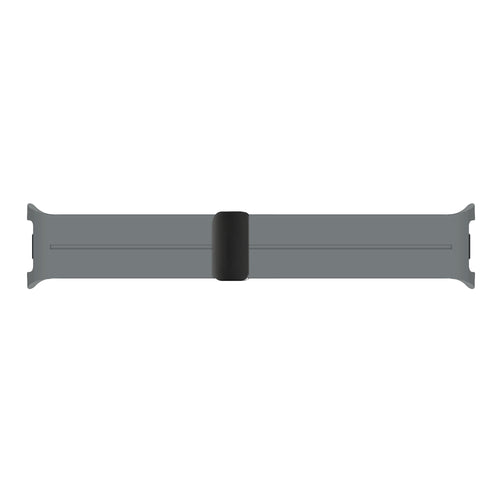 Bracelet silicone avec boucle Samsung Galaxy Watch 8 Classic (gris foncé)