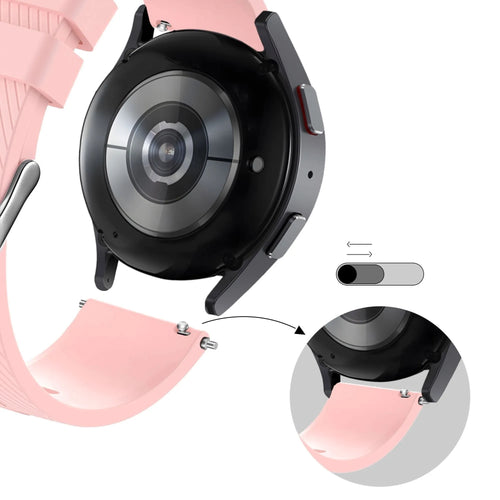 Bandz Bracelet silicone 'Deluxe' Levowatch Tiny (rose)