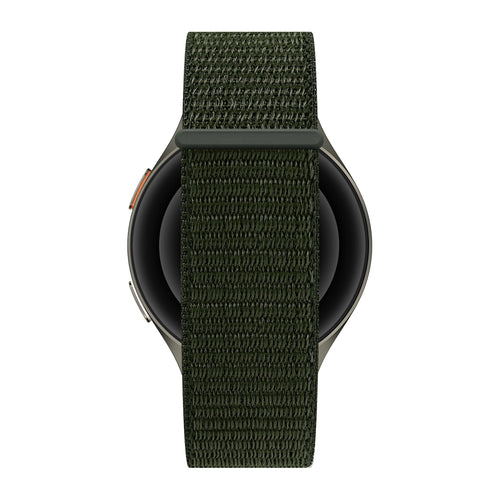 Bandz Amazfit Balance 2 Nylon Strap 'Easy fit' (Green)
