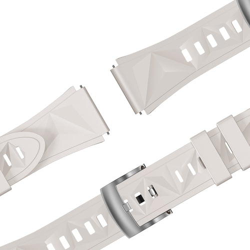 Bandz ICE Smart SQ 2.0 Square 1.70 Silicone Strap 'Easy fit' (Starlight)