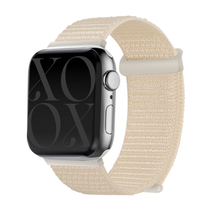 Bracelet nylon xoxo Wildhearts Apple Watch (pêche)