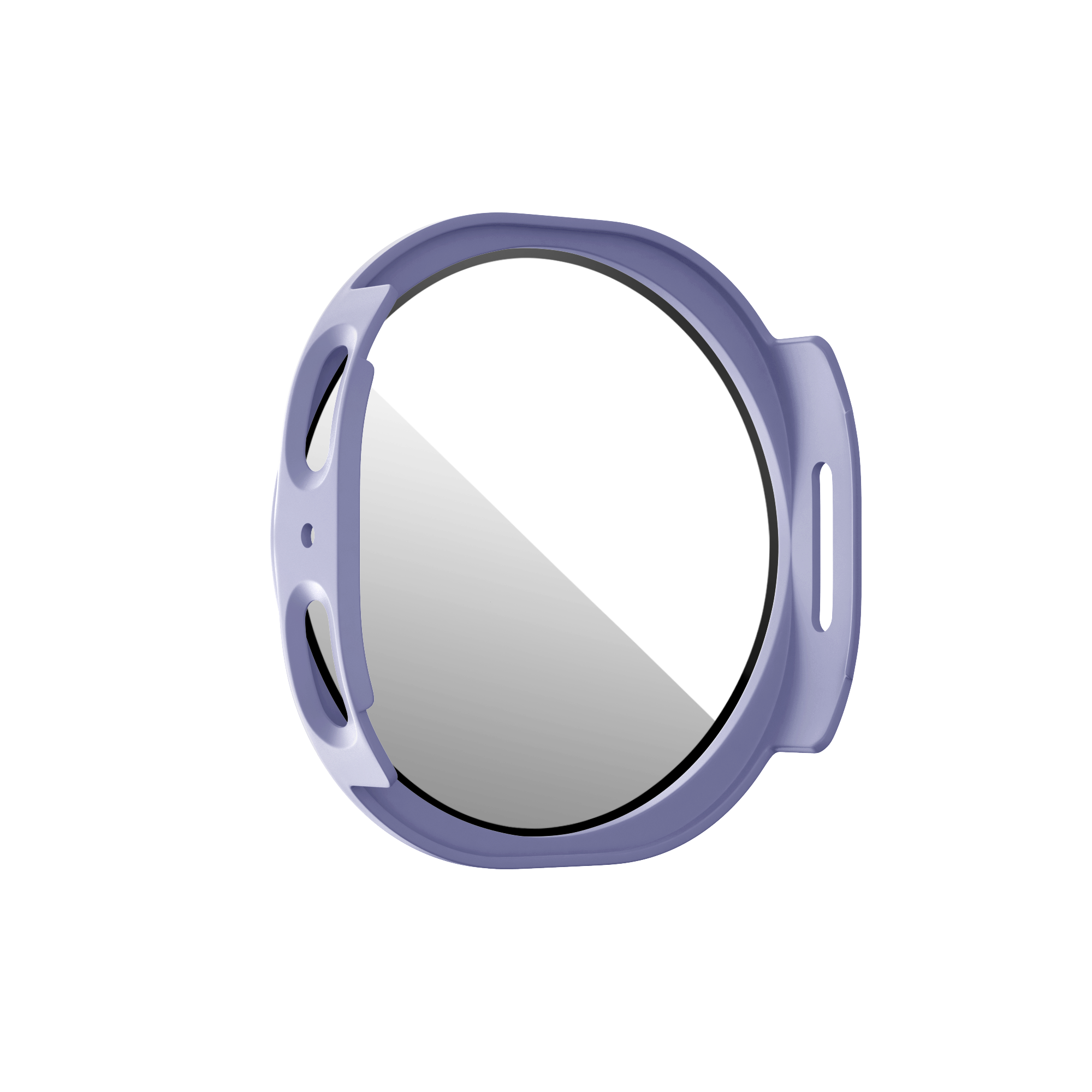 Bandz Samsung Galaxy Watch 8 - 40mm PC Cover with Glass (Purple)