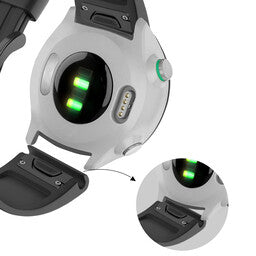 Bandz Bracelet silicone á boucle Garmin Instinct E - 40mm (noir)