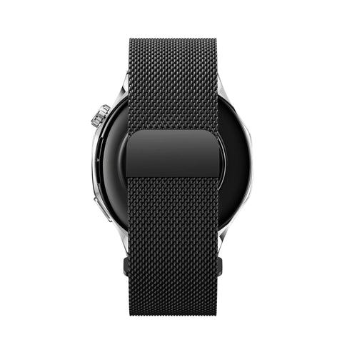 Bandz Huawei Watch GT 3 Pro 43mm Milanese Strap 'Easy fit' (Black)