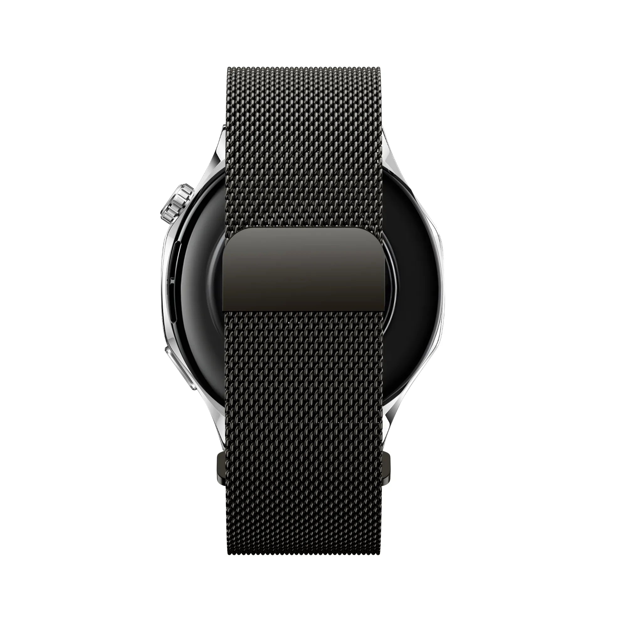 Bandz Huawei Watch GT 2 - 46mm 'One Push' Milanese Strap (Titanium Grey)