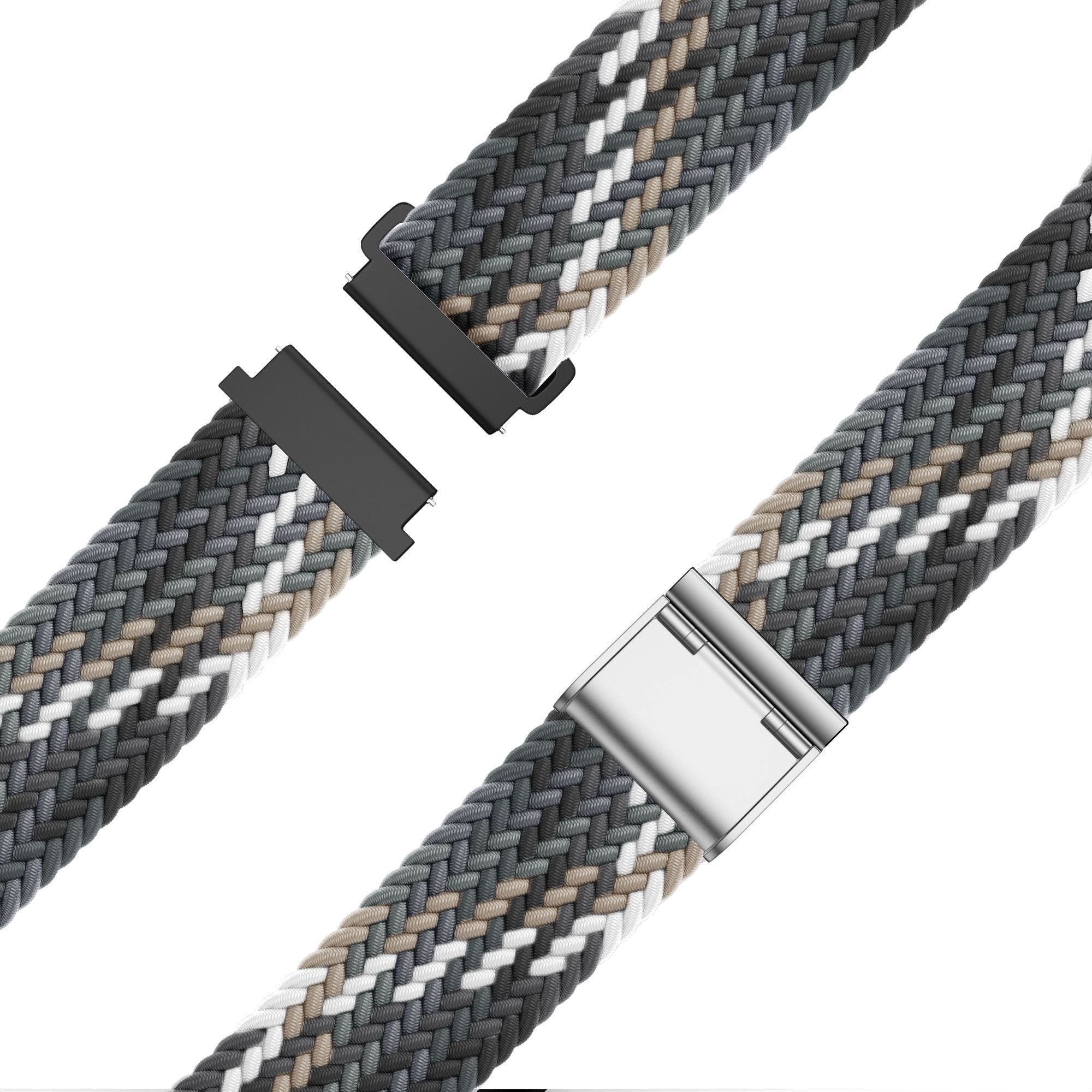 Bandz Amazfit Active 2 Woven Nylon Strap (Slate)