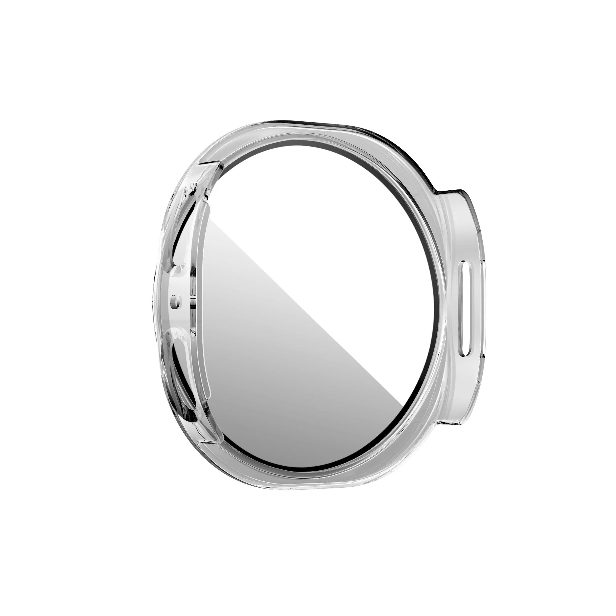 Bandz Samsung Galaxy Watch 8 - 44mm PC Cover with Glass (Transparent)