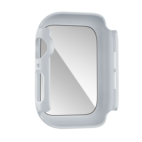 Bandz Coque PC avec verre Apple Watch 10/11 (argenté)