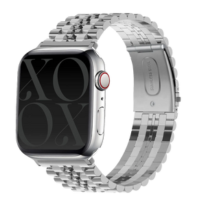 Bracelet acier xoxo Wildhearts Apple Watch (argenté)