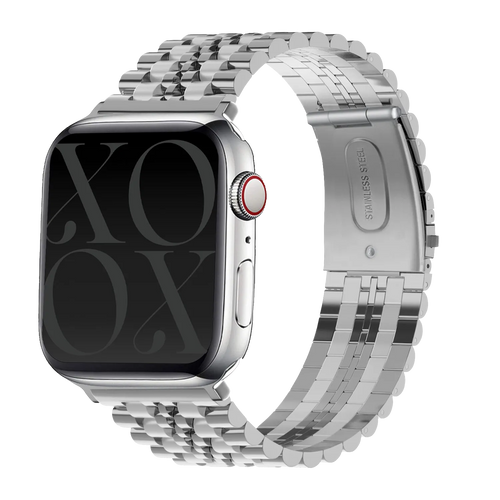 Bracelet acier xoxo Wildhearts Apple Watch (argenté)