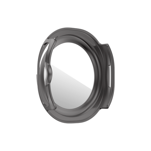 Bandz Samsung Galaxy Watch 8 Classic Bezel Cover with Glass (Titanium Grey/White)