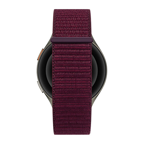 Bandz Coros Apex 42mm Nylon Strap 'Easy Fit' (Plum)