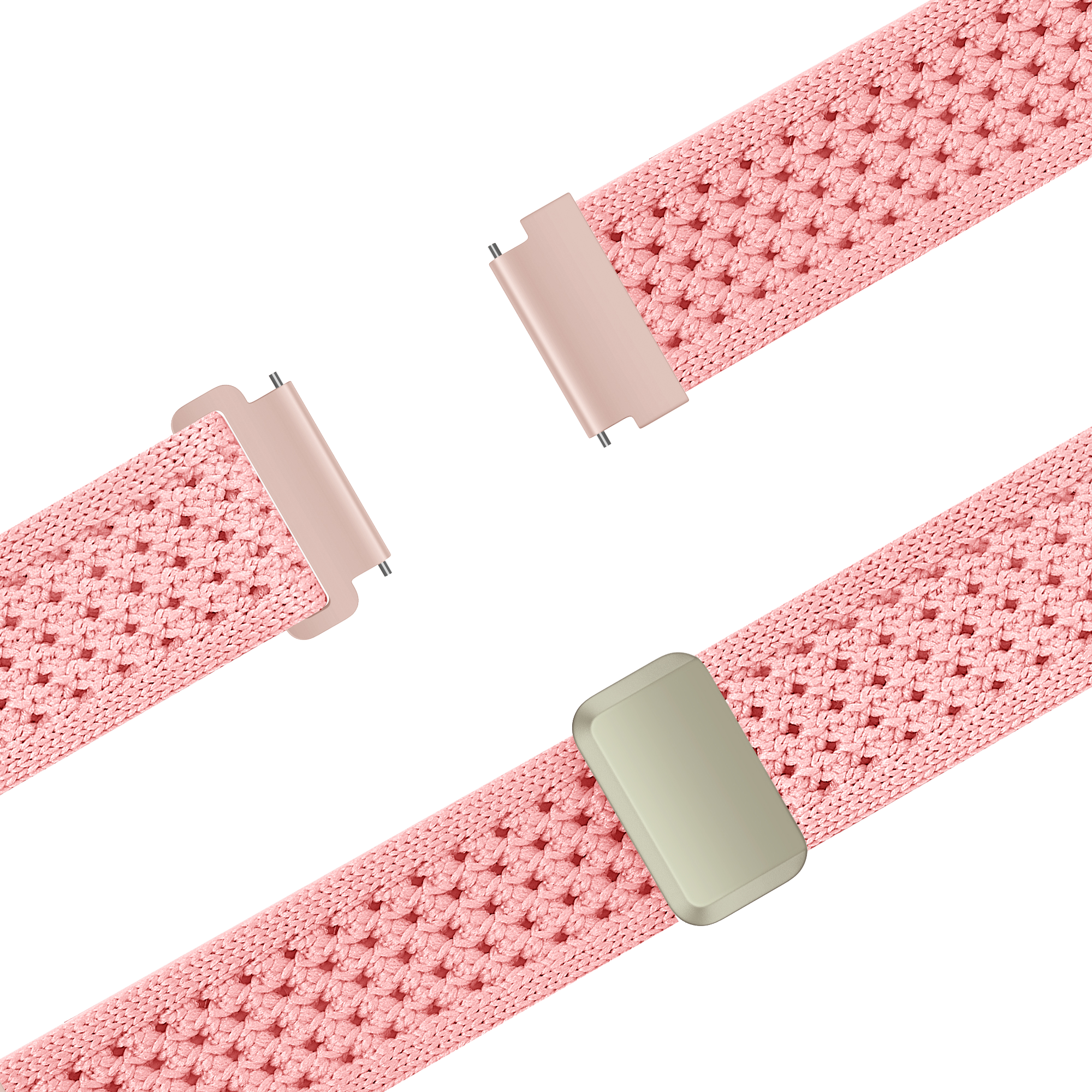 Bandz Garmin Approach J1 Vintage Nylon Strap (Pink)
