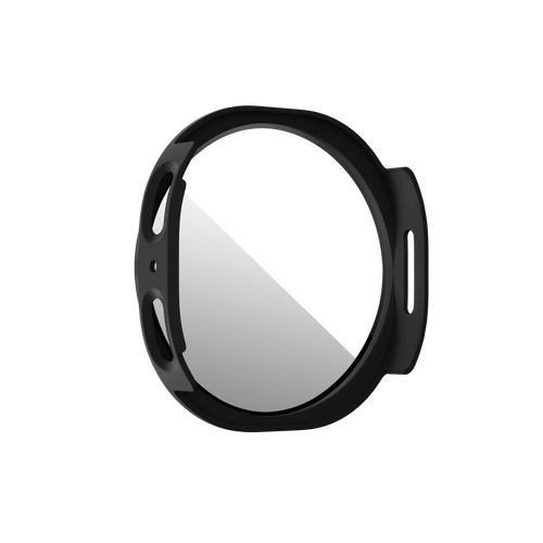 Bandz Coque PC avec verre Samsung Galaxy Watch 8 - 44mm (noir)