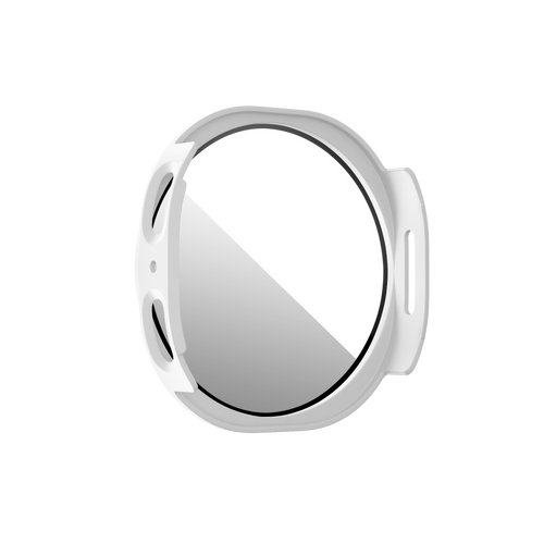 Bandz Coque PC avec verre Samsung Galaxy Watch 8 - 40mm (blanc)