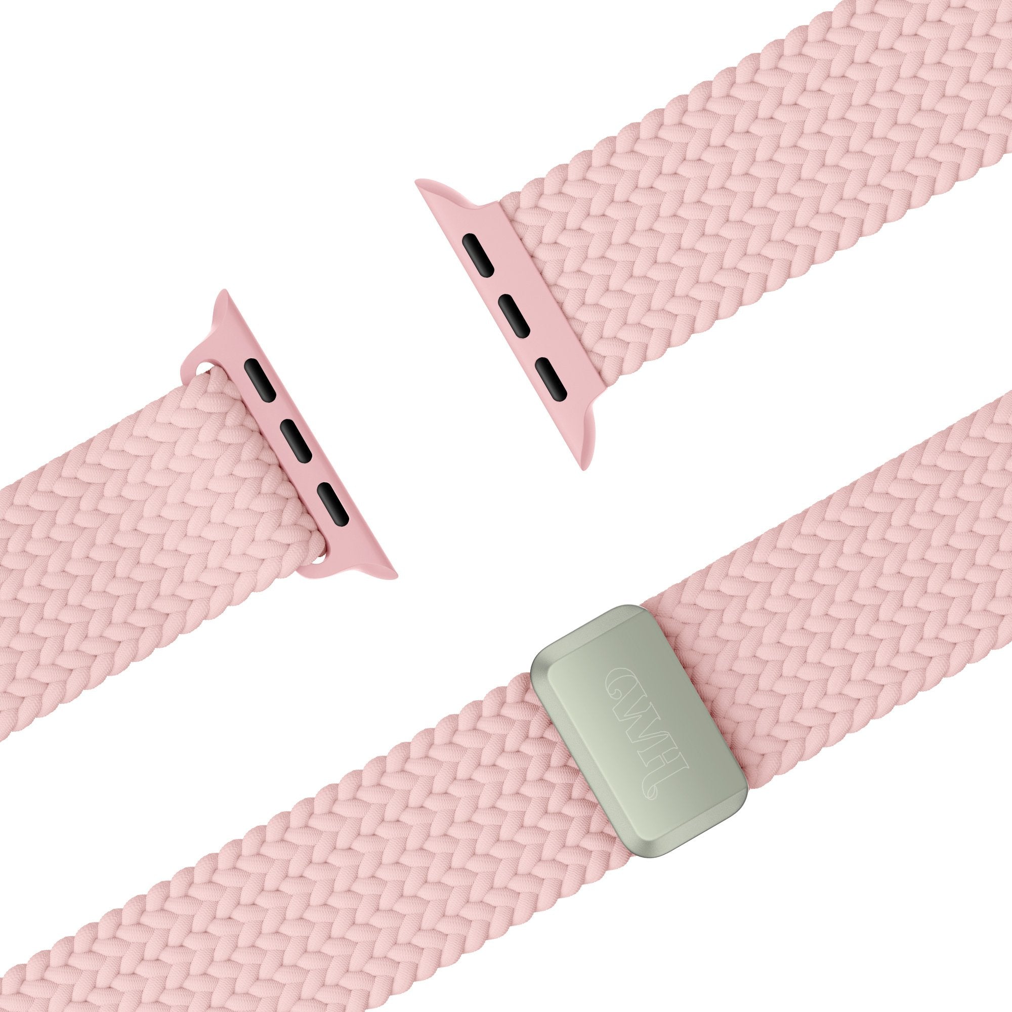 Bracelet tissé xoxo Wildhearts Apple Watch (rose)