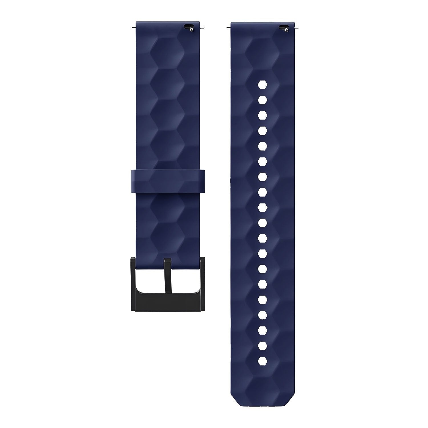 Bracelet silicone Hexa Oppo Watch X2 (bleu foncé)
