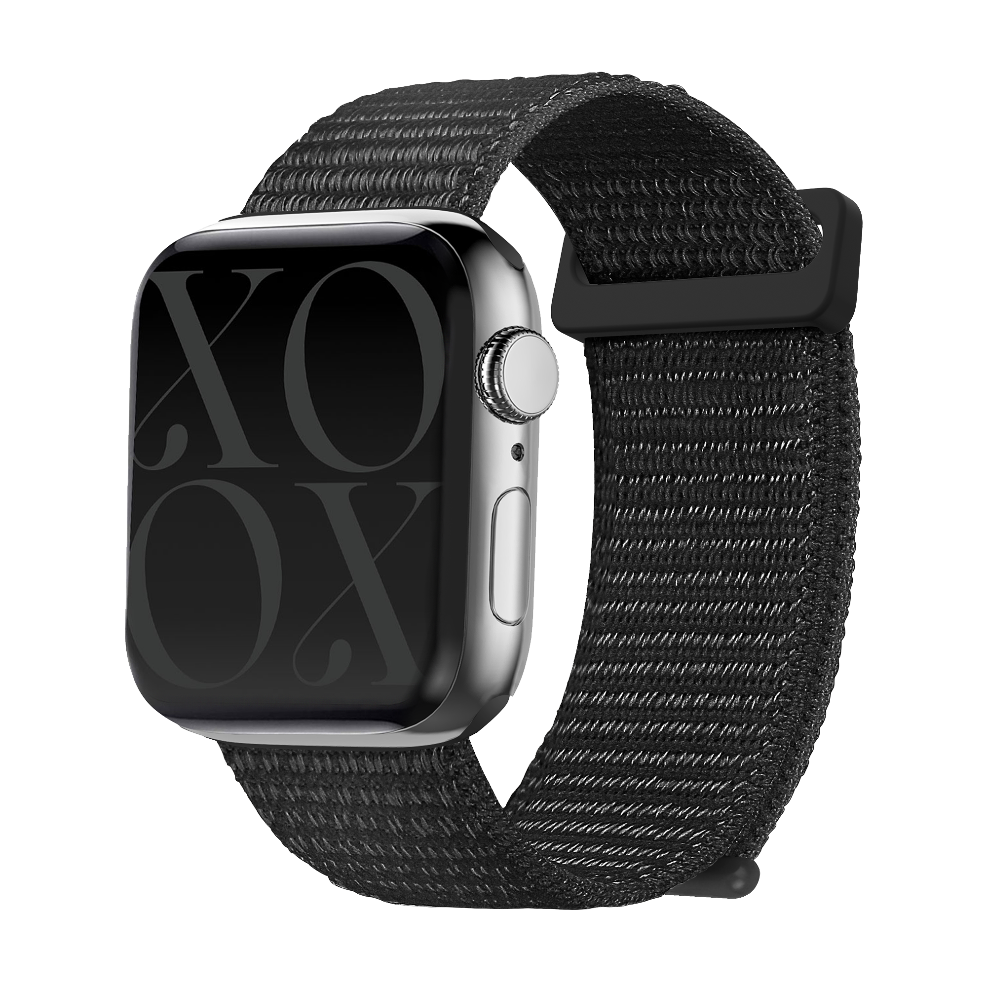 Bracelet nylon xoxo Wildhearts Apple Watch (noir)