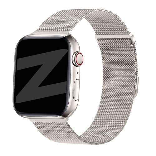 Bandz Bracelet milanais 'Loop' Apple Watch Ultra (lumière stellaire)