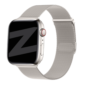 Bandz Bracelet milanais loop Apple Watch (lumière stellaire)
