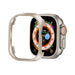 Coque métal Apple Watch Ultra 49mm (lumière stellaire)